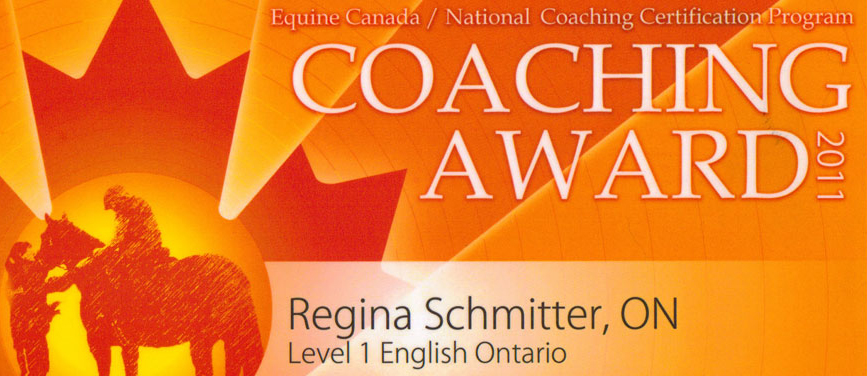 Coaching award graphic